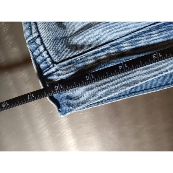 PacSun Comfort Stretch Stacked Ergo Men's Blue Jeans 32X32 Stylish Fit - Picture 4 of 6